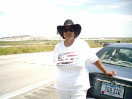 Randye at Badlands