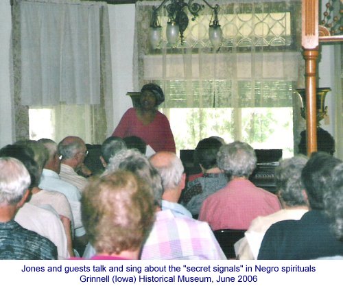 Jones and guests talk and sing about the 